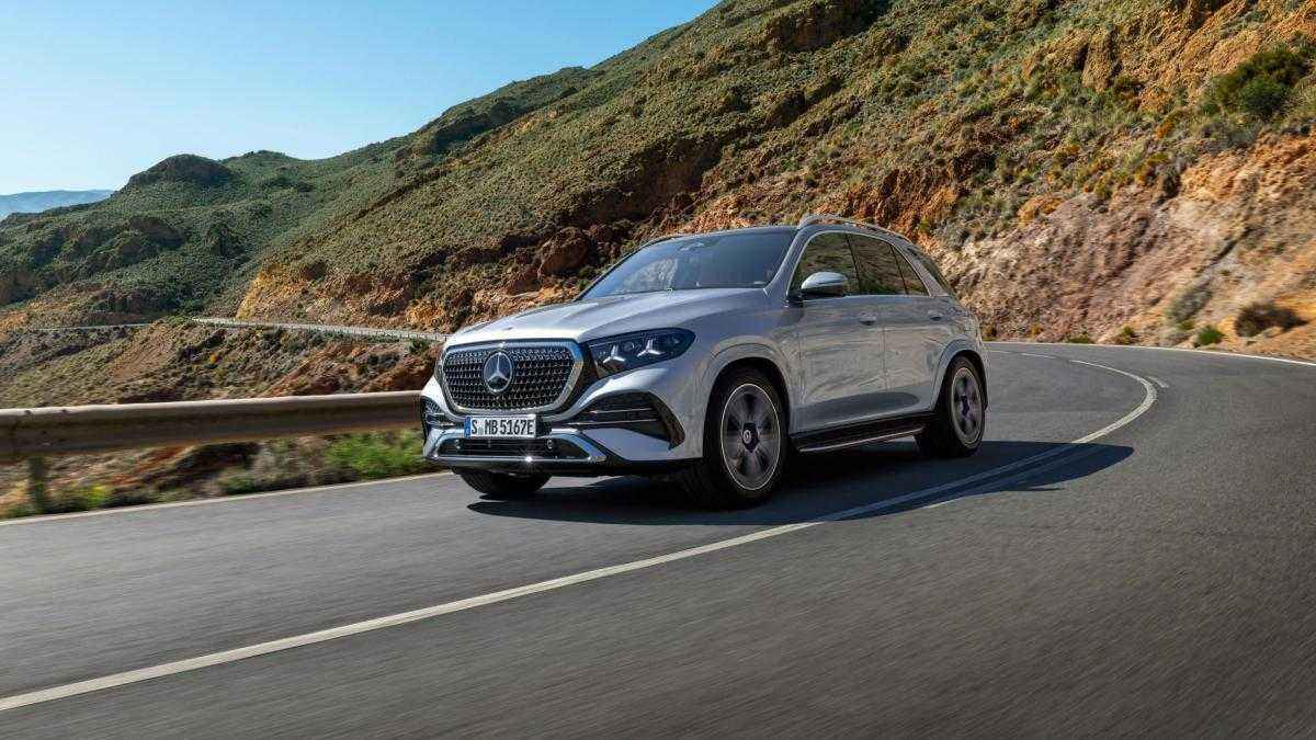 Mercedes gle: v8 und riesiger display-streifen, aber der diesel-plug-in verschwindet