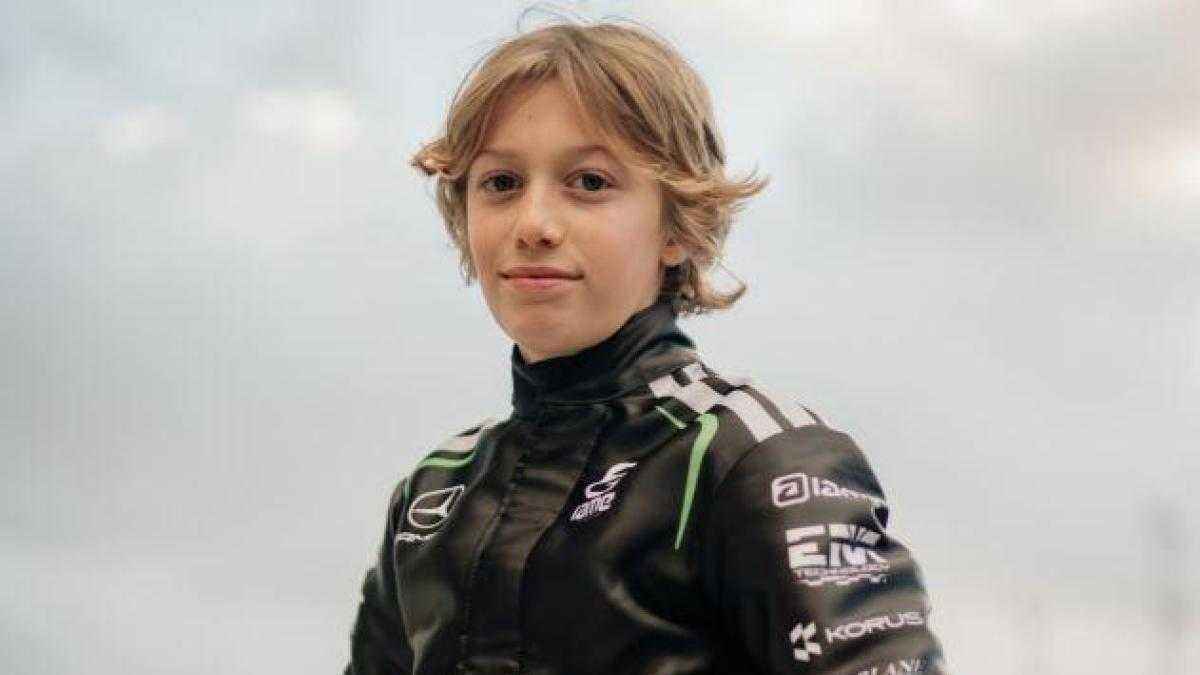 Mercedes pesca al prodigio de 11 años que ya mide a antonelli: «con toto hablamos de todo»