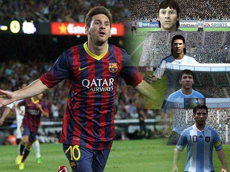 Messi im pixel-fieber: die entwicklung einer legende in fifa