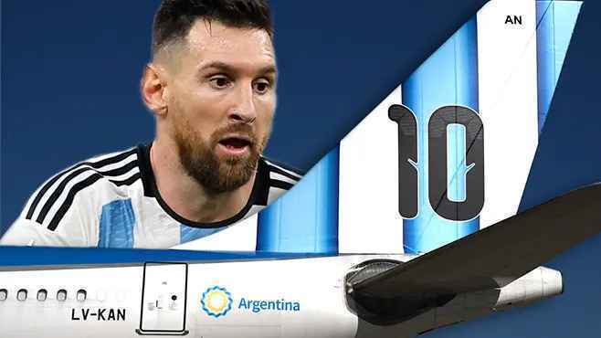 Messi-flieger: argentinien bringt superstar in privatjet zur wm