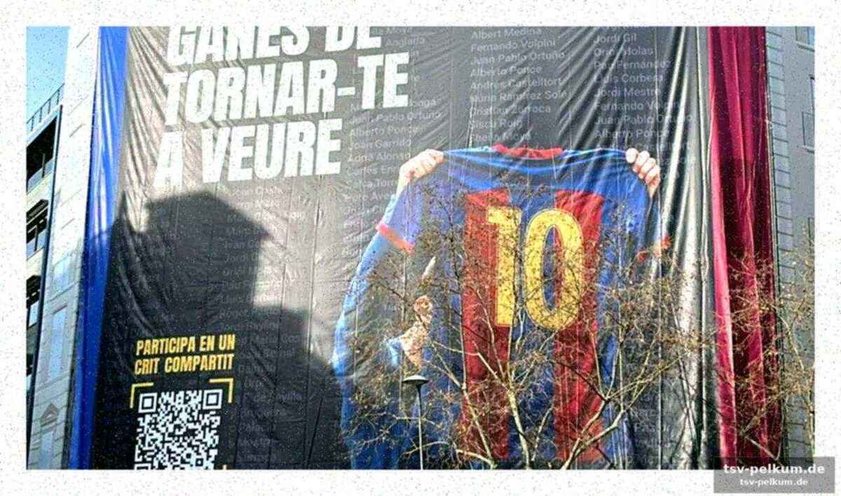 Cirias provokation mit messi-banner