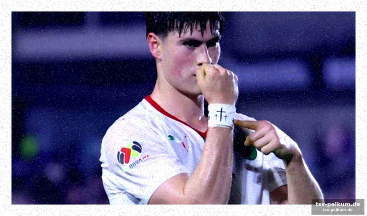 Ein ungewöhnlicher fußballer