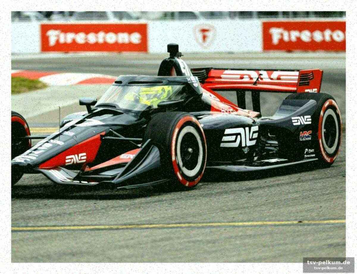 Deutscher indycar-pilot – das gab
