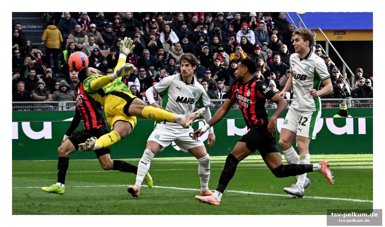 Die ausgangslage: milan unter druck, sassuolo ohne zwang