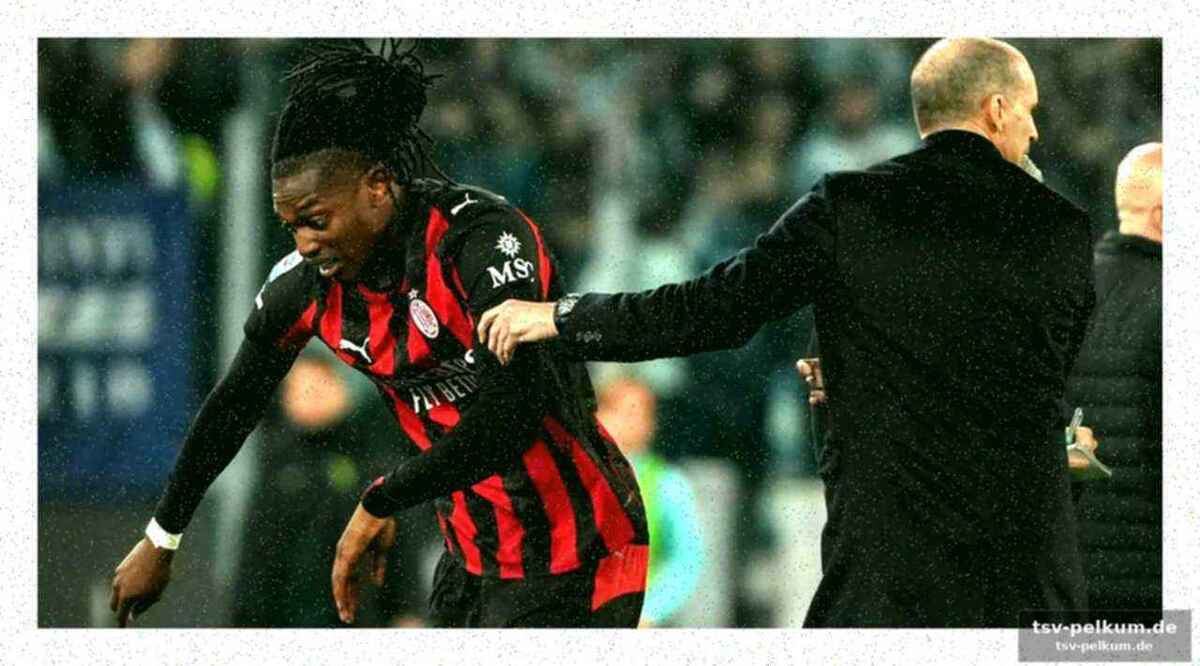 Leao schüttelt allegri ab – und das war noch die harmlosere szene des abends