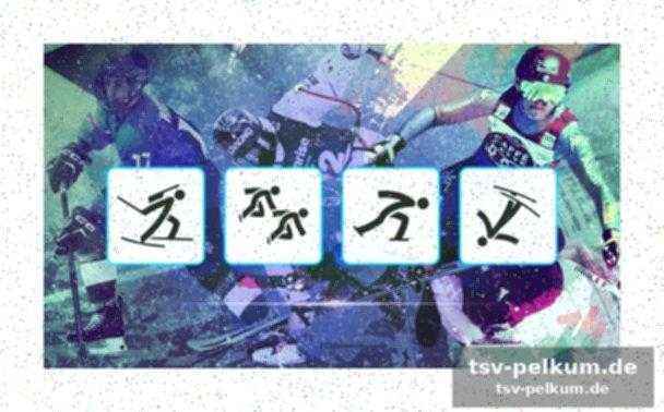 Ski freestyle: start in livigno
