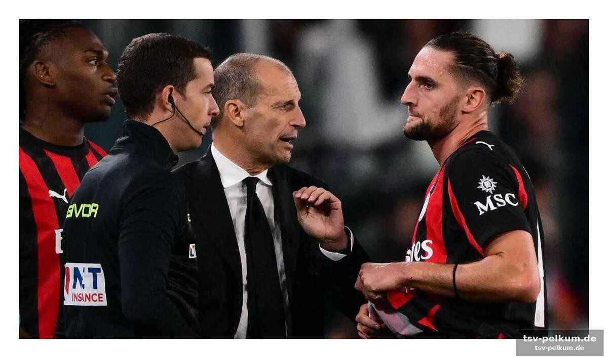 Die spieler stehen geschlossen hinter allegri