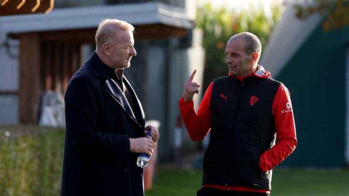 Milan-trainer allegri: keine diskussion über die zukunft!