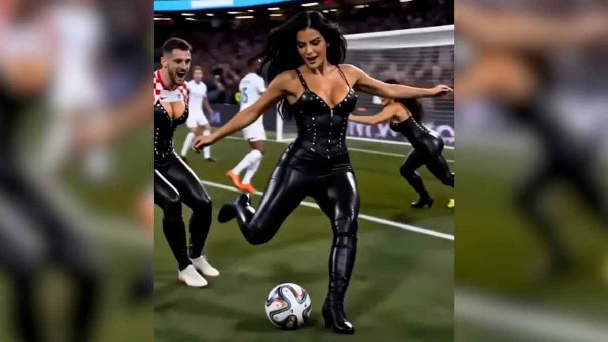 Miss kroatien schockiert: ki-video vor wm-spiel!