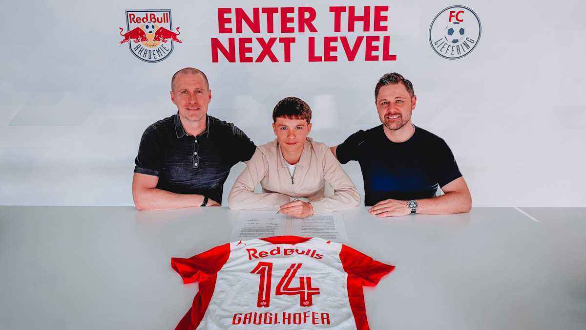 Mit 15 jahren zum profi: jakob gauglhofer unterschreibt beim fc liefering