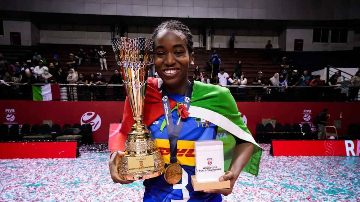 Mit 19 in die azzurri: merit adigwe sprengt italien-regel