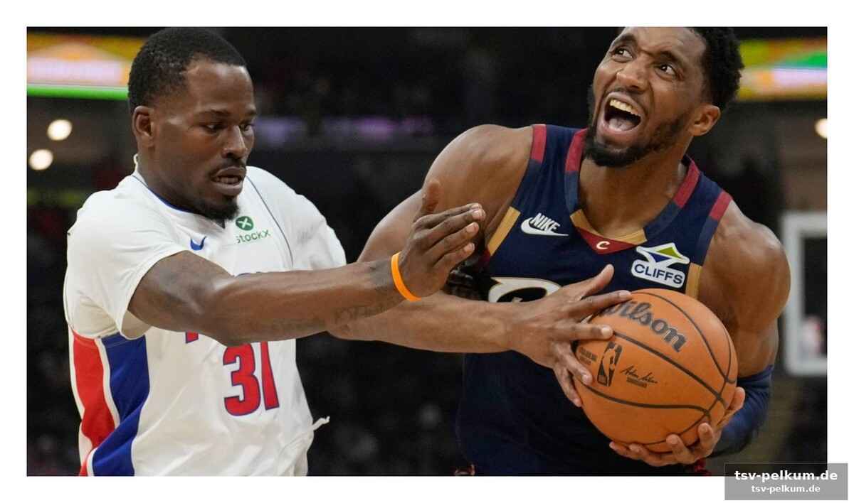 Die erste hälfte: pistons kontrollieren das spiel