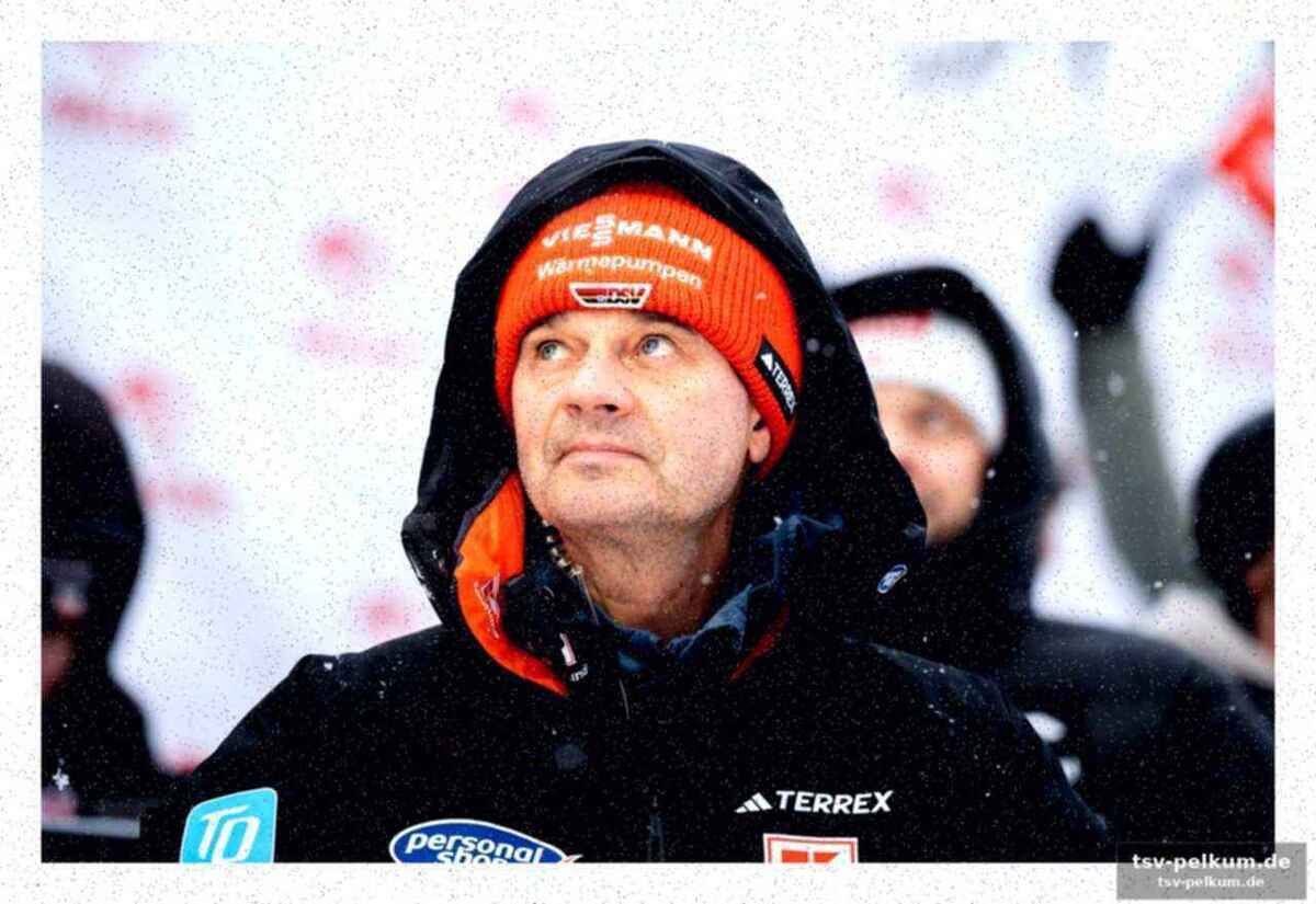 Ein lockerer trainer mit weitblick