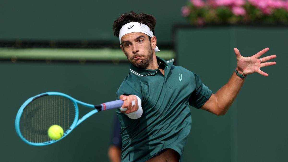 Italienischer tag auf dem centre court