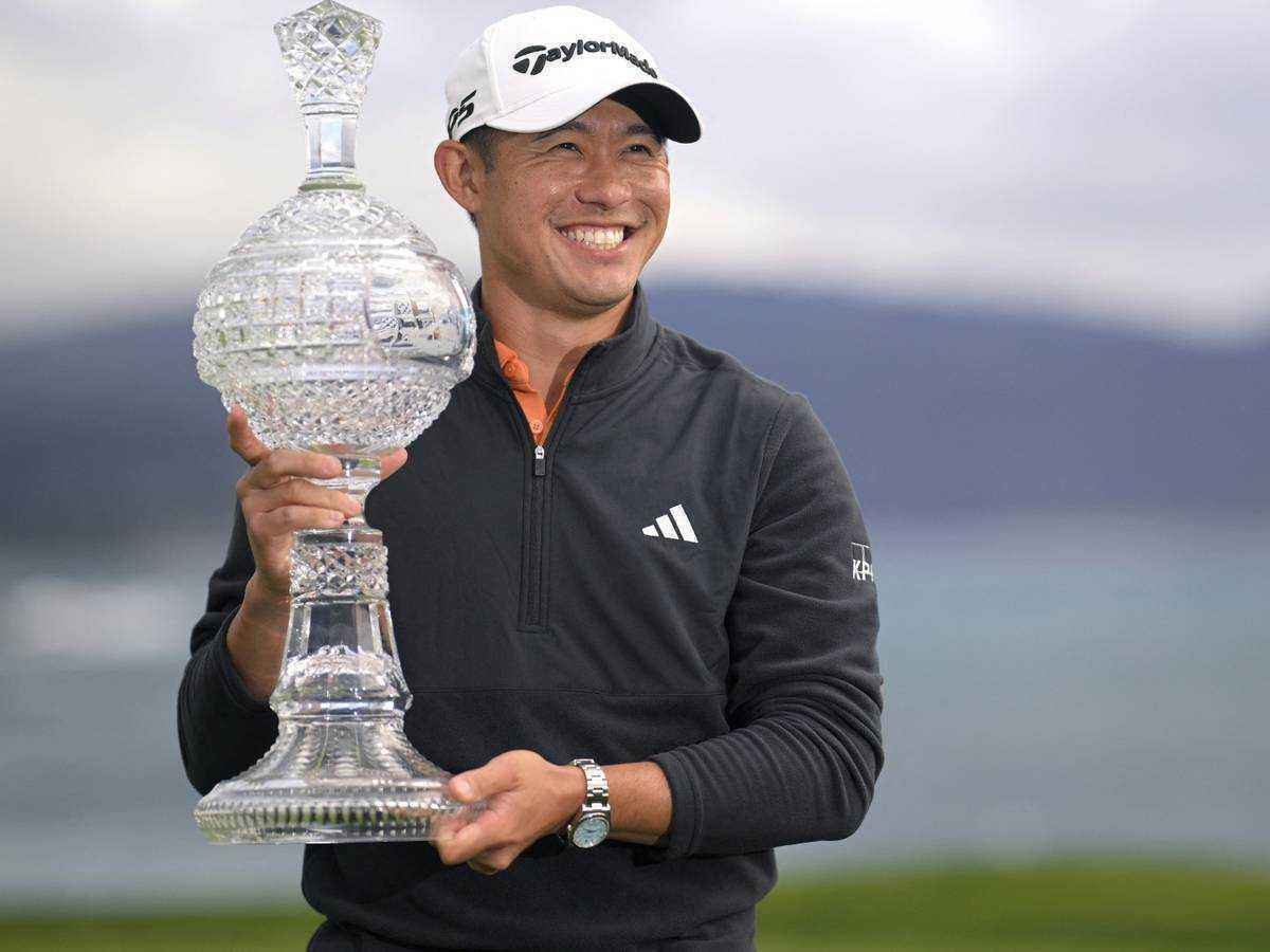 Morikawa triumphiert in pebble beach – und freut sich über familiennachwuchs