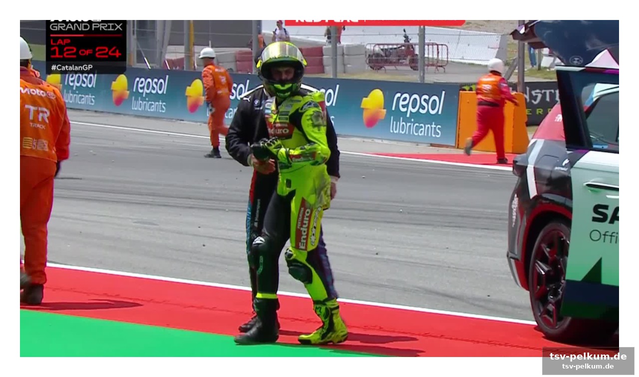Dramatik pur auf dem circuit de barcelona-catalunya