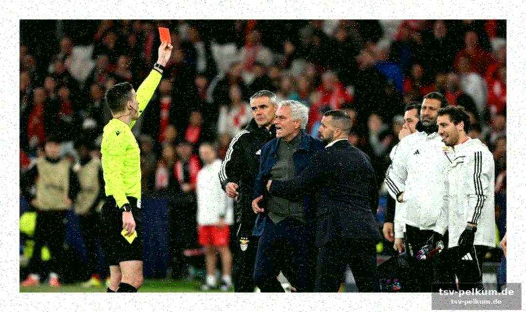 Die rote karte: mourinho erklärt sich