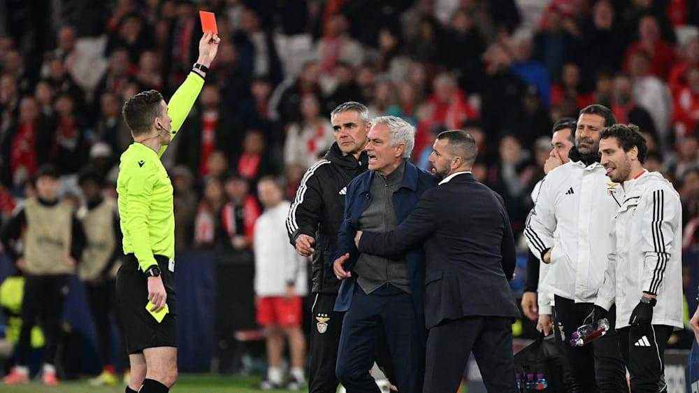 Mourinho rastet nach cl-niederlage gegen real – und kritisiert vinicius