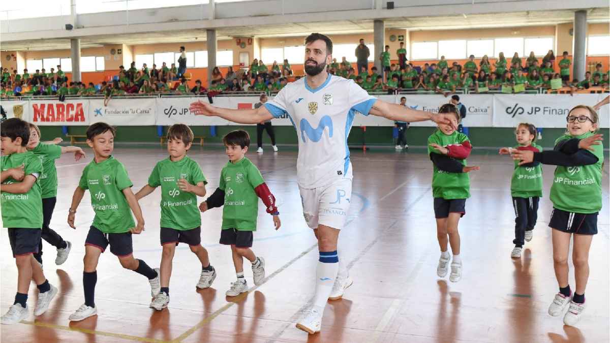 Movistar inter begeistert jugend in tres cantos!