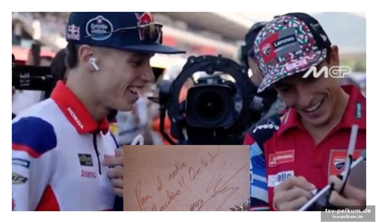 Ein freundschaftlicher schlagabtausch nach dem sprintrennen