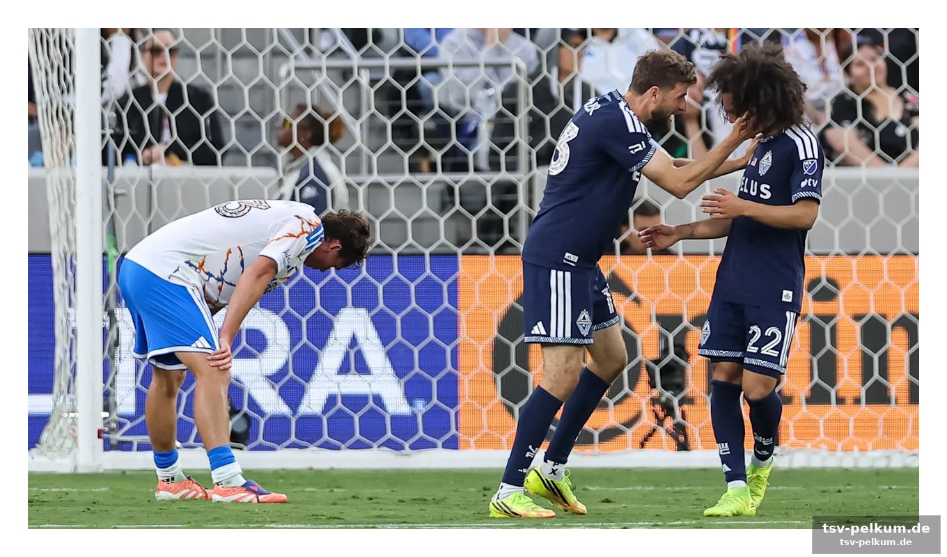 Vancouver dominiert gegen san diego – müller mit vorlage
