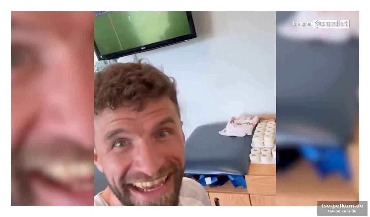 Ein ungewöhnlicher rahmen für fußball-euphorie
