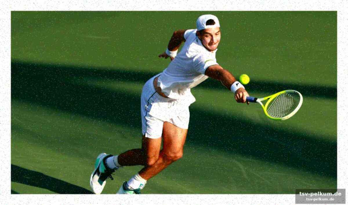 Struff im hochflug: der titelverteidiger