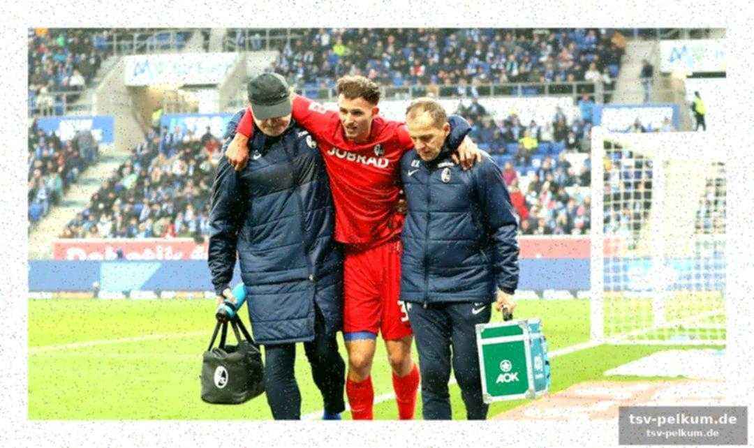 Verletzung im laufduell