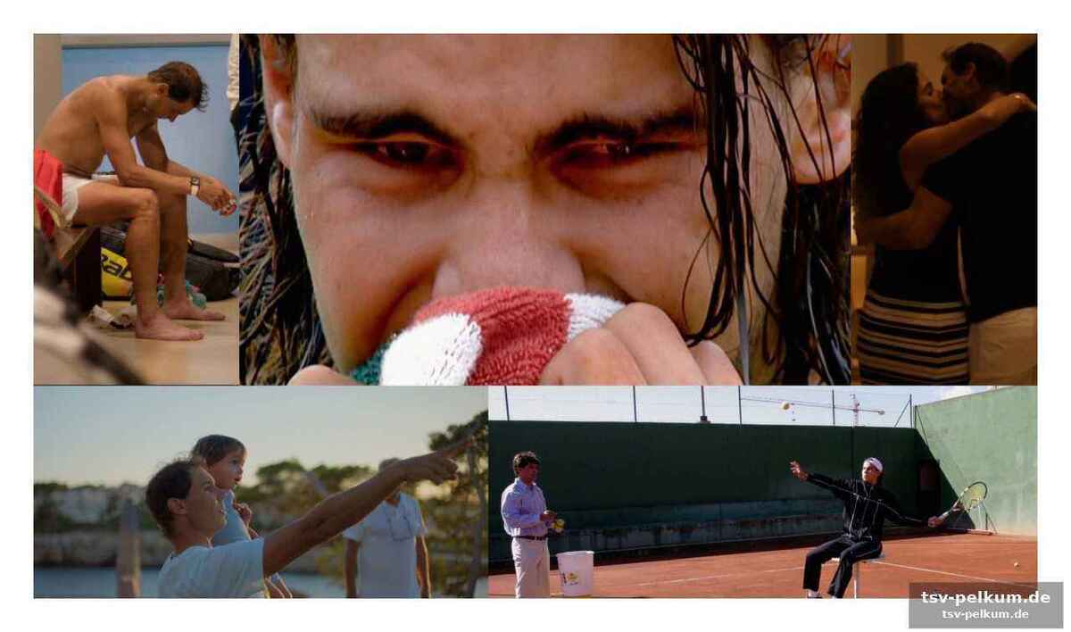 Einblicke in die privatsphäre des tennis-idols