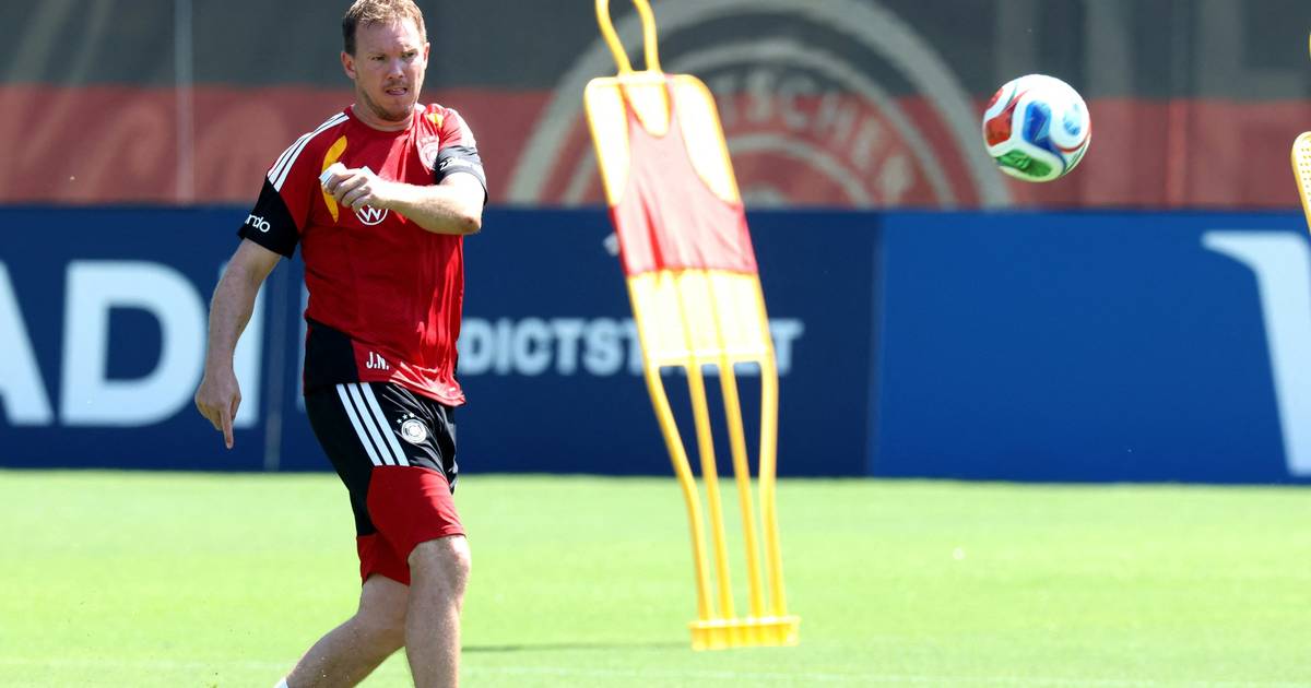 Nagelsmann überrascht: bundestrainer schießt tor im training!