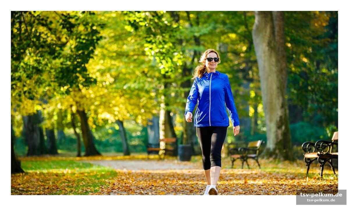 Ein spaziergang als gesundheitsbooster?
