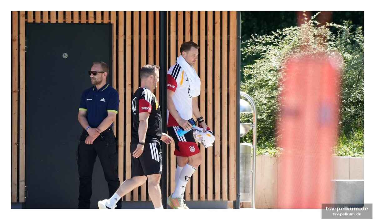 Tah schmunzelt, die nation bangt