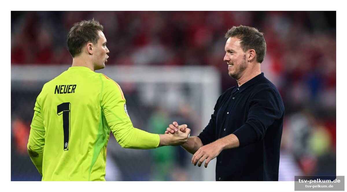 Nagelsmann im fokus, neuer im rampenlicht
