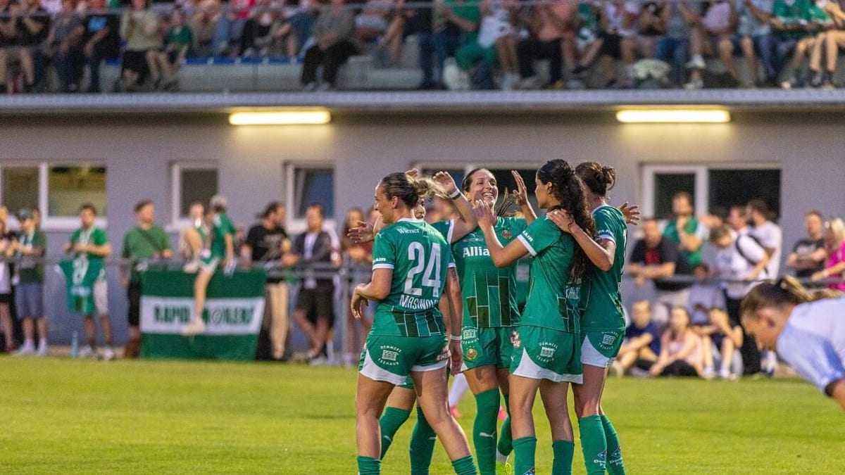 Rapid wien auf dem besten weg in die bundesliga