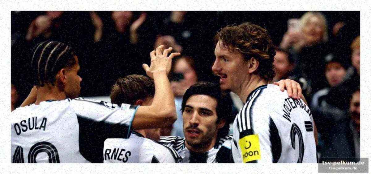 Spielverlauf: newcastle kontrolliert, agdam kämpft