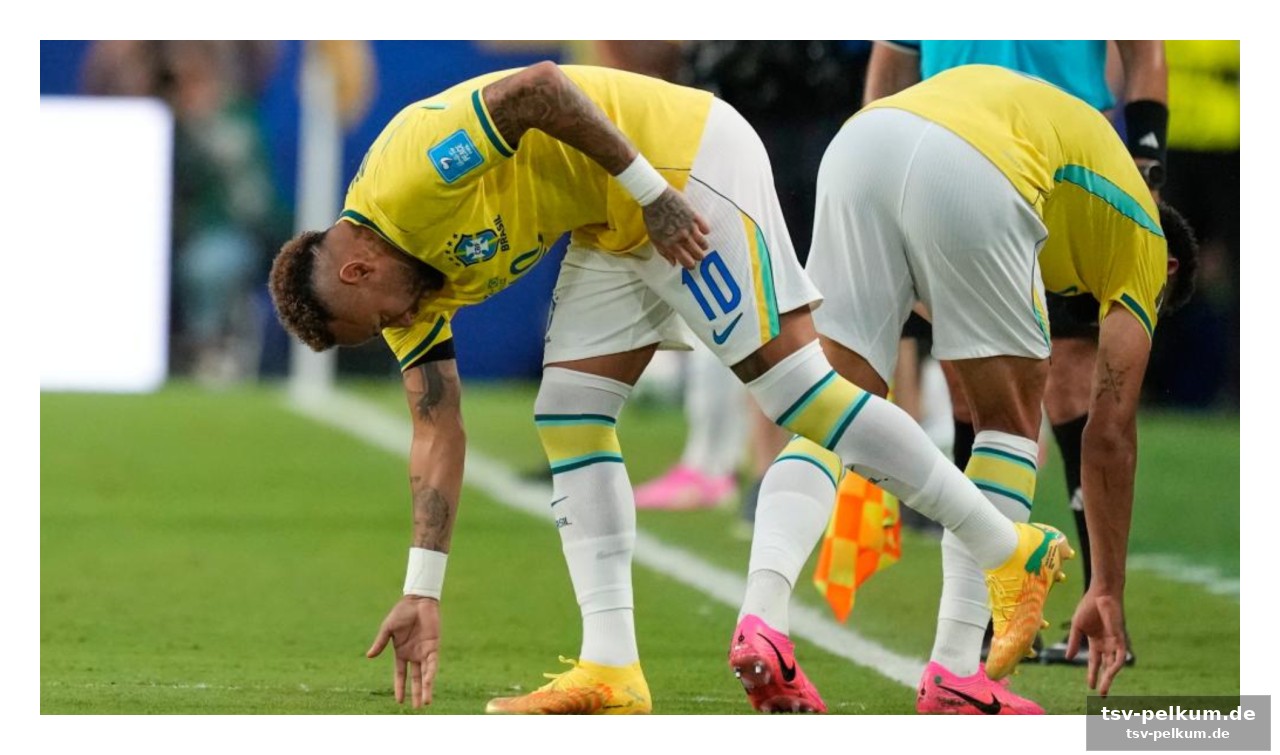 Die last der erwartungen: neymars weg zurück