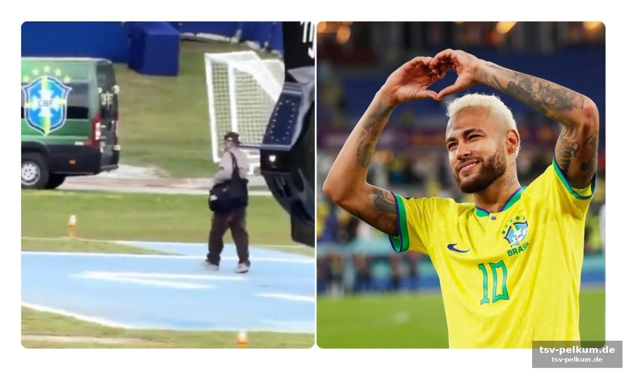 Die situation eskaliert: neymar muss ins krankenhaus