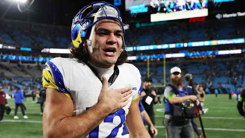 Nfl-star puka nacua wirbt via social media um hollywood-schauspielerin