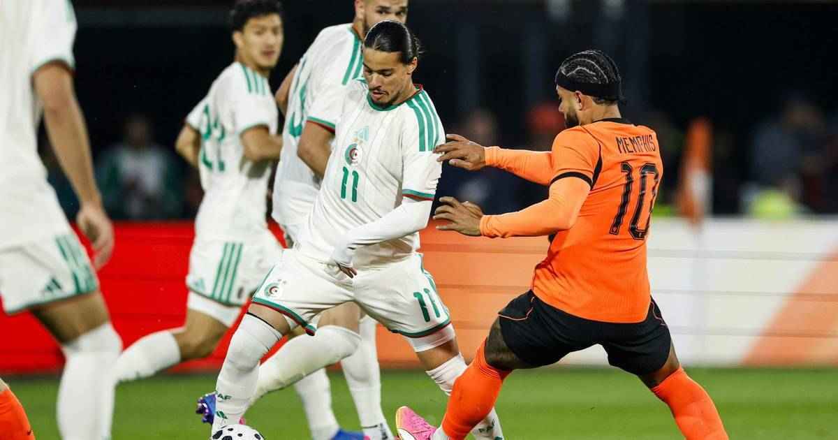 Niederlagen vor dem abflug: oranje verpatzt test gegen algerien
