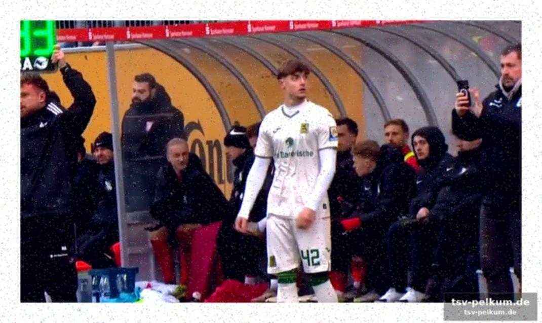 Ein emotionaler moment für die familie klose