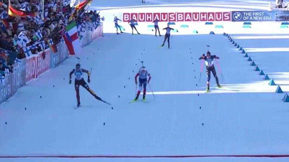 Norwegen dominiert, dsv-staffel versinkt im schneechaos