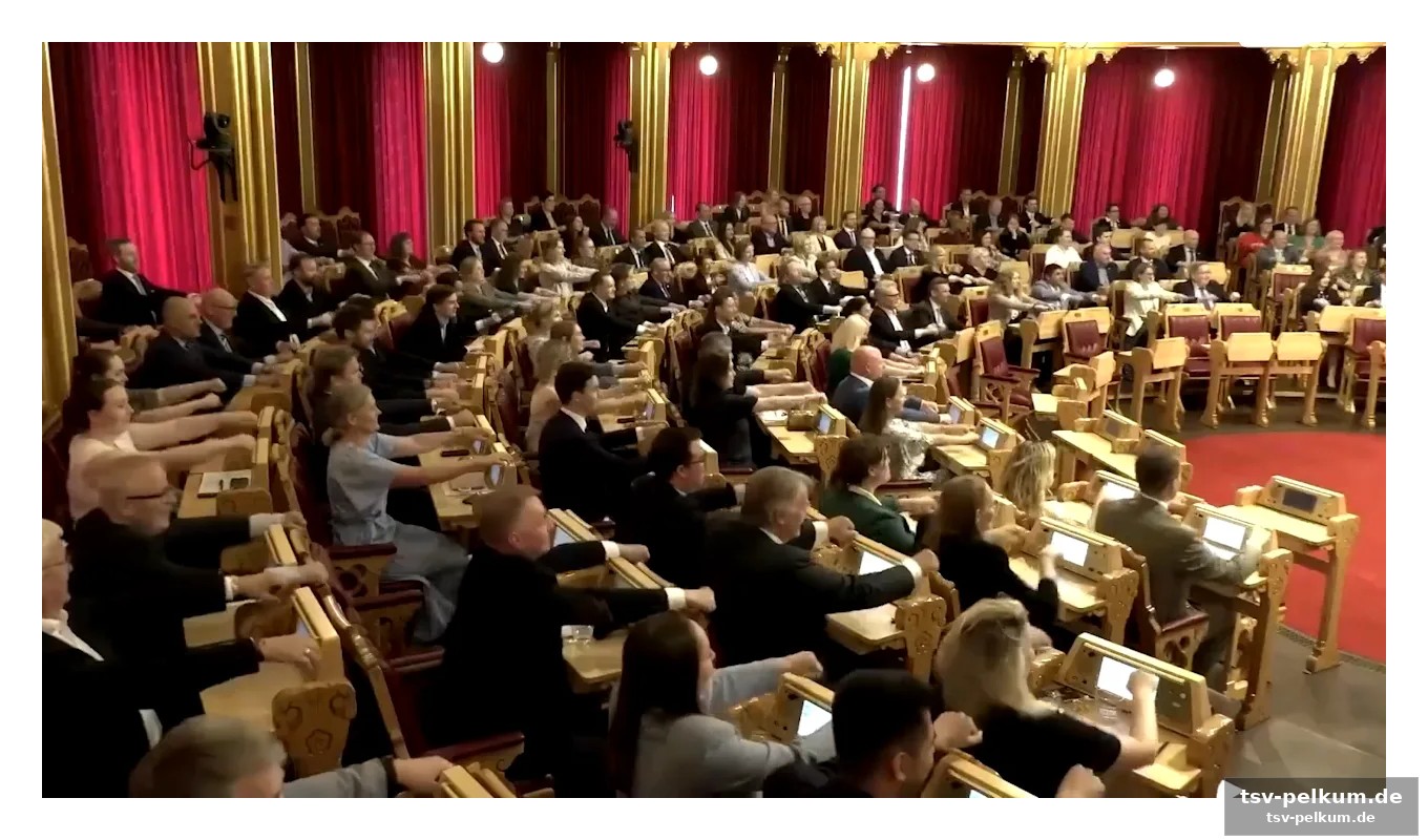 Die ungewöhnliche unterstützung aus oslo