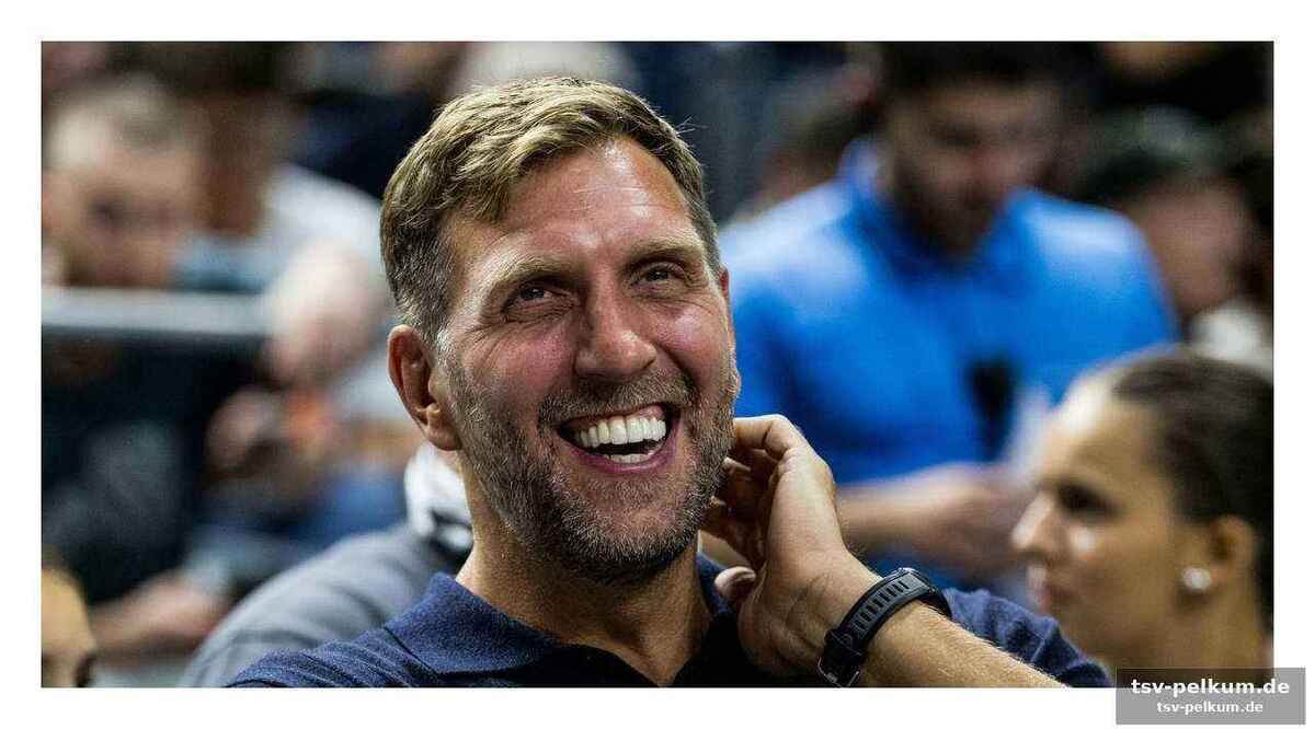 Mentorenrolle? nowitzki schaut in die zukunft