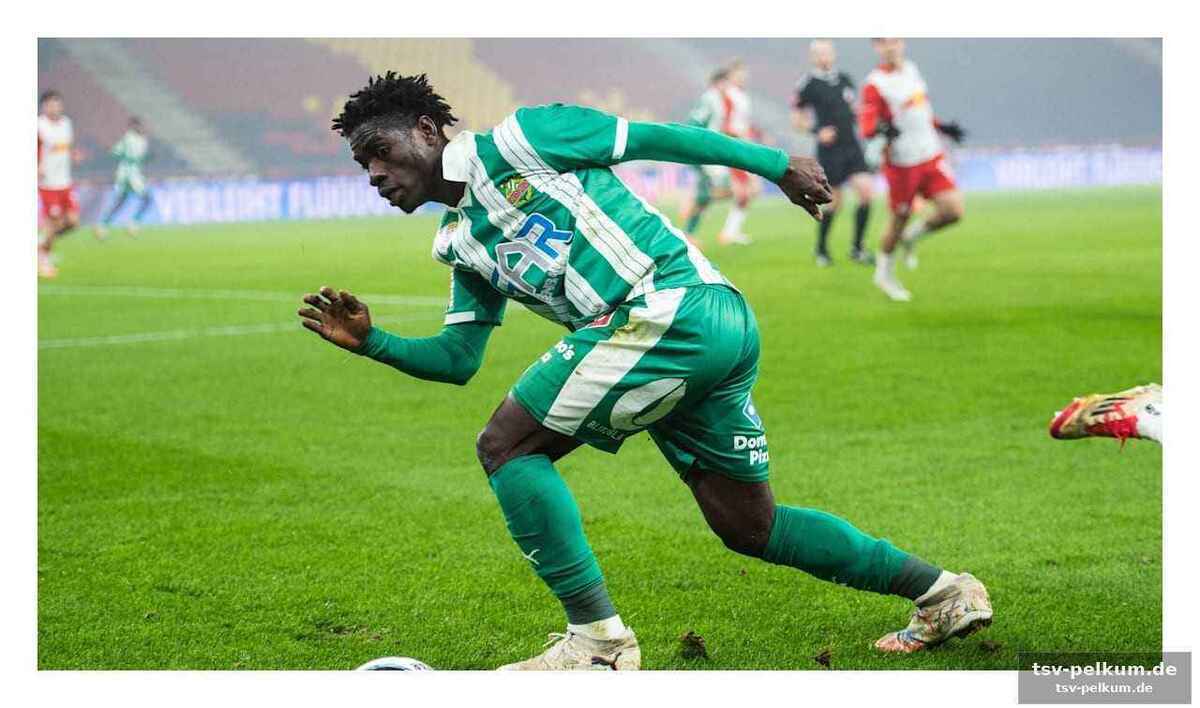 Der ghanaer etabliert sich schnell in hütteldorf