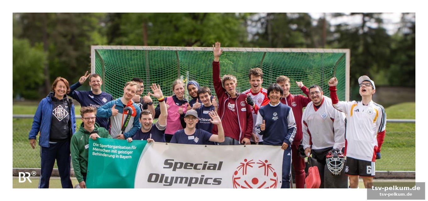 Auf dem weg zu den special olympics