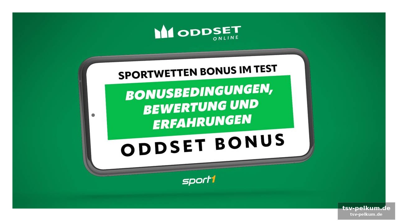 Der oddset willkommensbonus im überblick