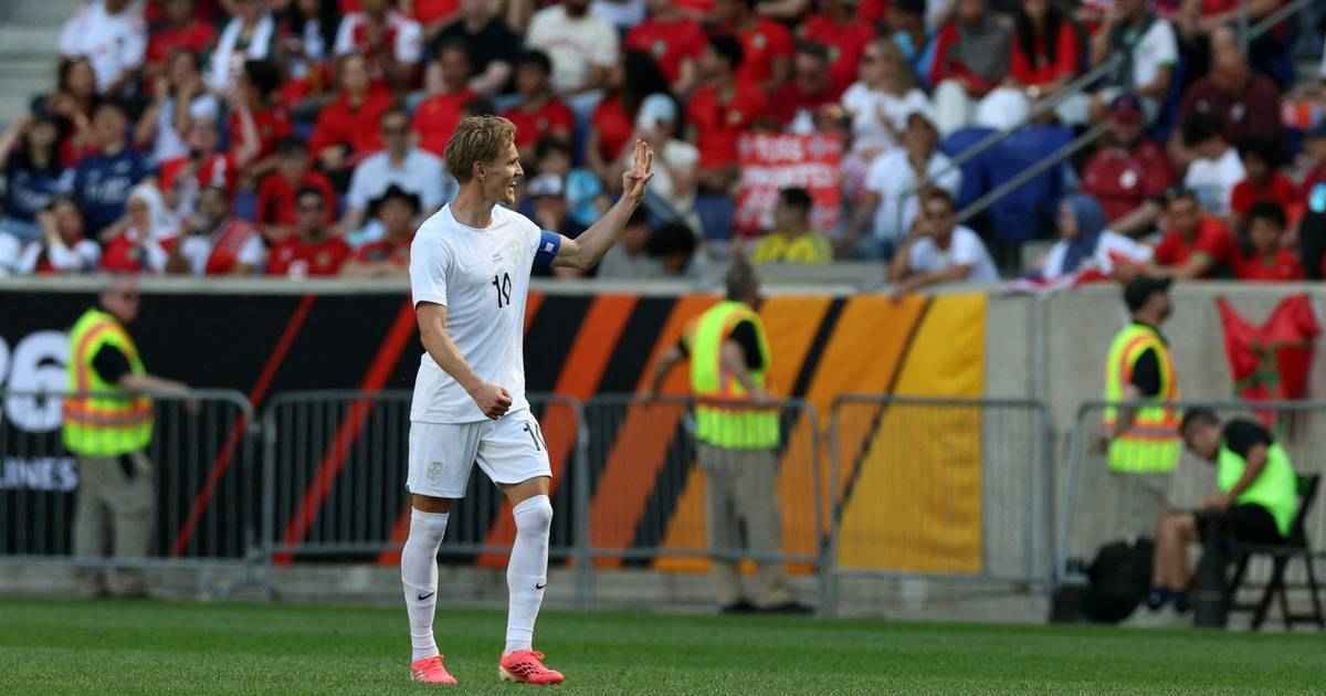 Ödegaard rettet norwegen: 1:1 gegen marokko in new jersey