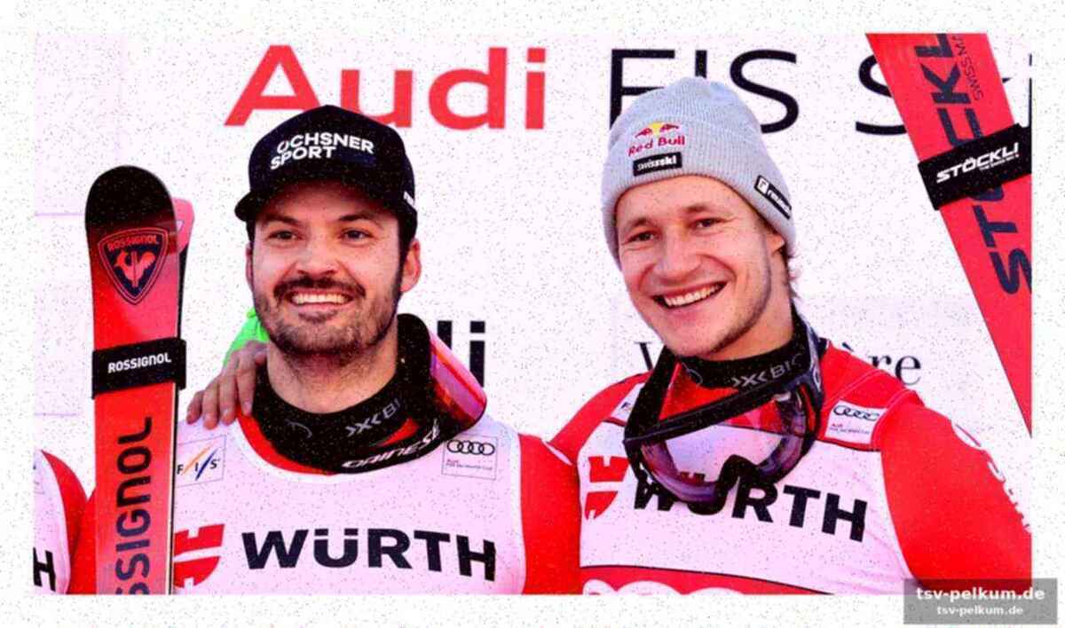 Slalom wird zum kumpel-duell mit knalleffekt
