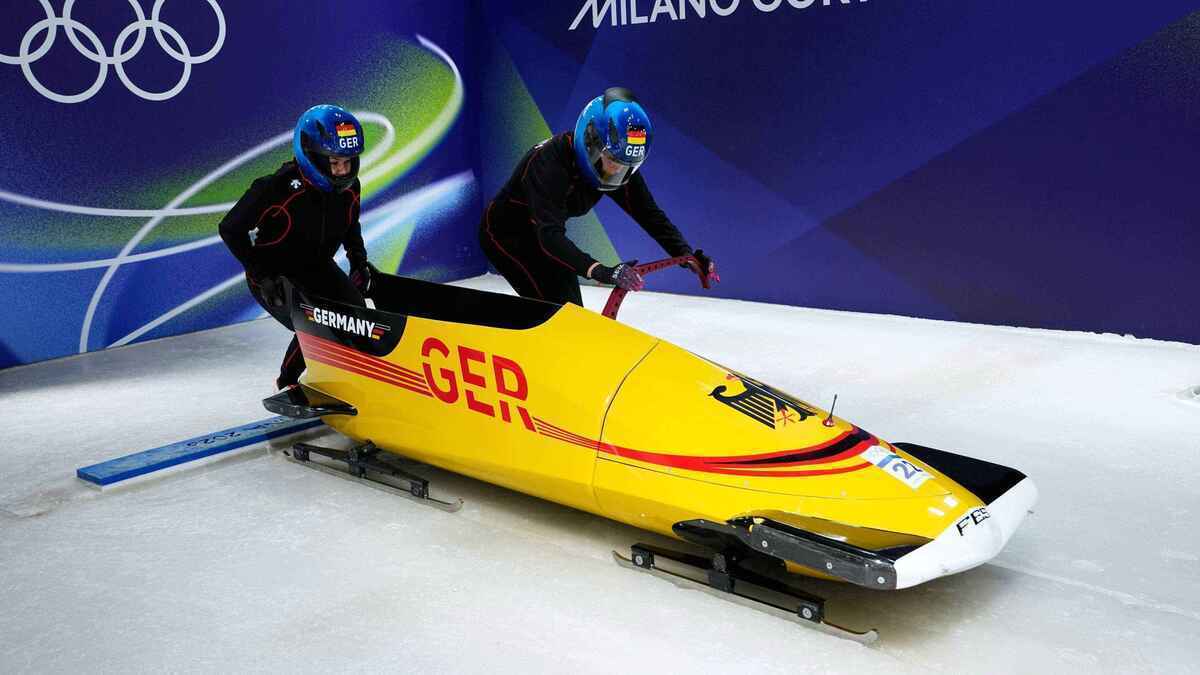Olympia 2026: deutsche bob-teams kämpfen um medaillen – erste läufe im überblick