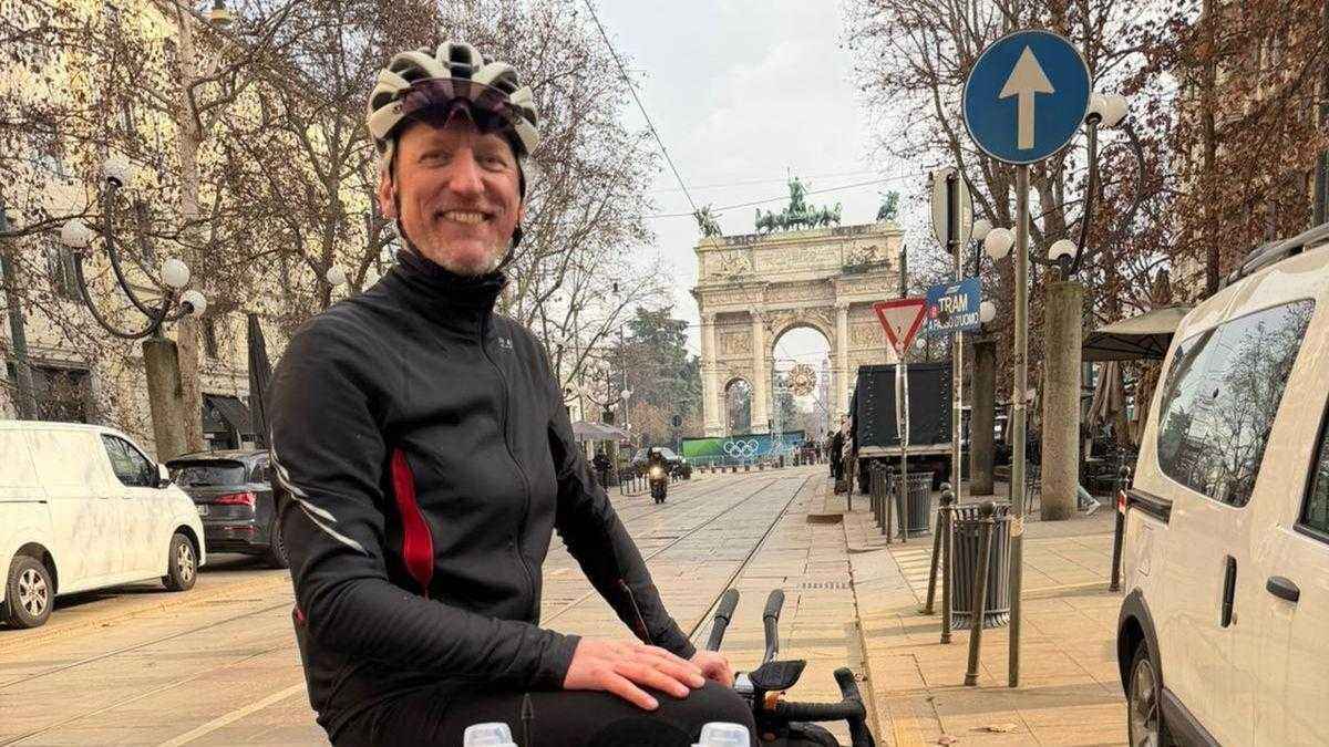 Olympia 2026: vater radelt 1000 km für sohn finn sonnekalb